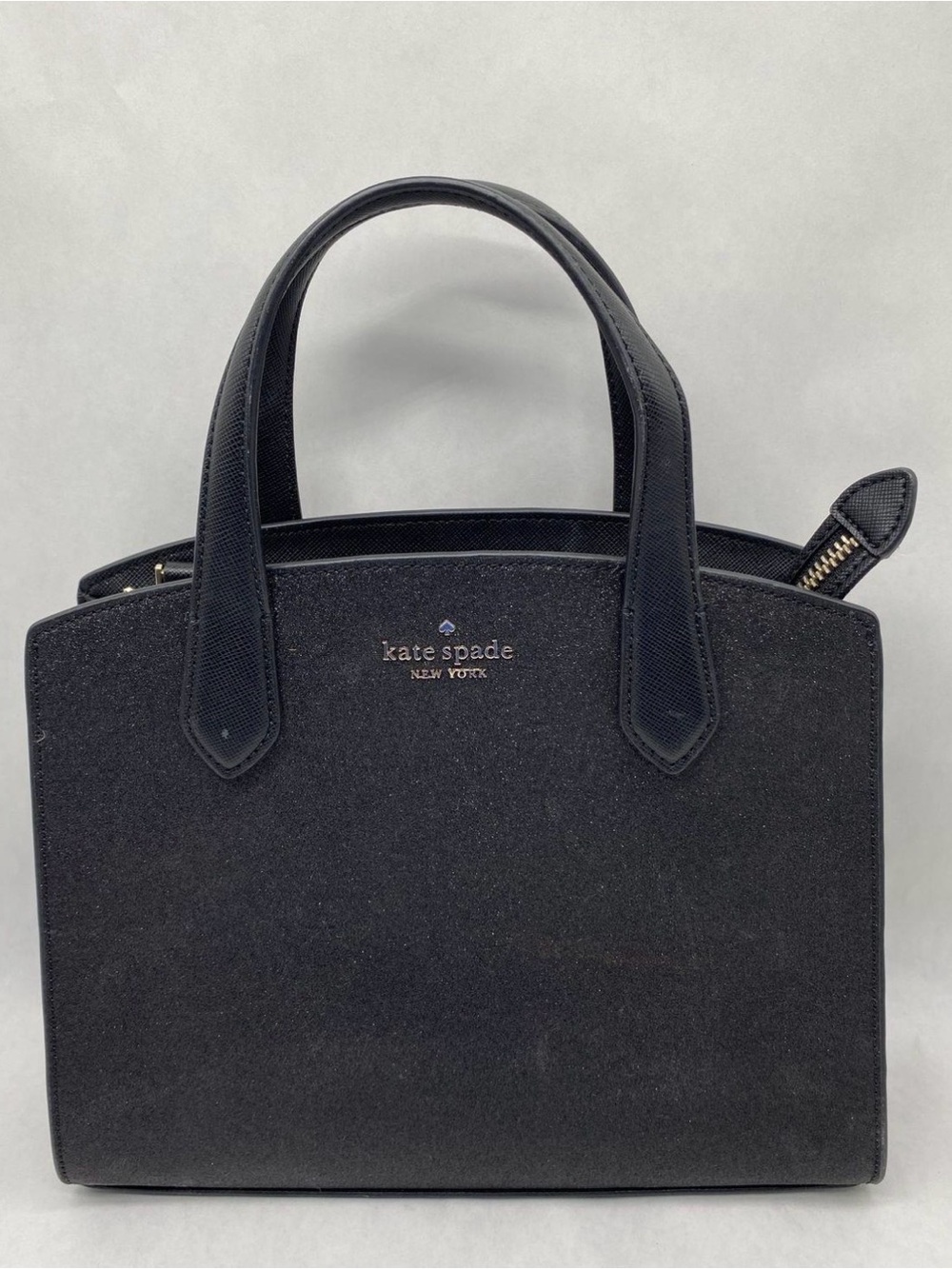 kate spade Black Structured Top-Handle Satchel